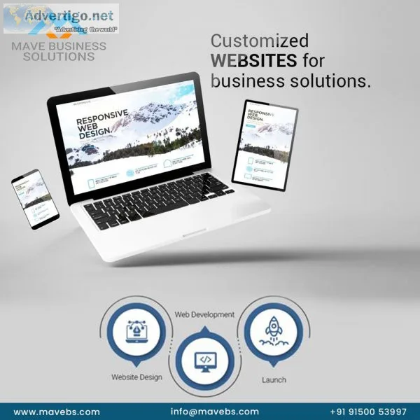 Professional website development company - mave business solutio