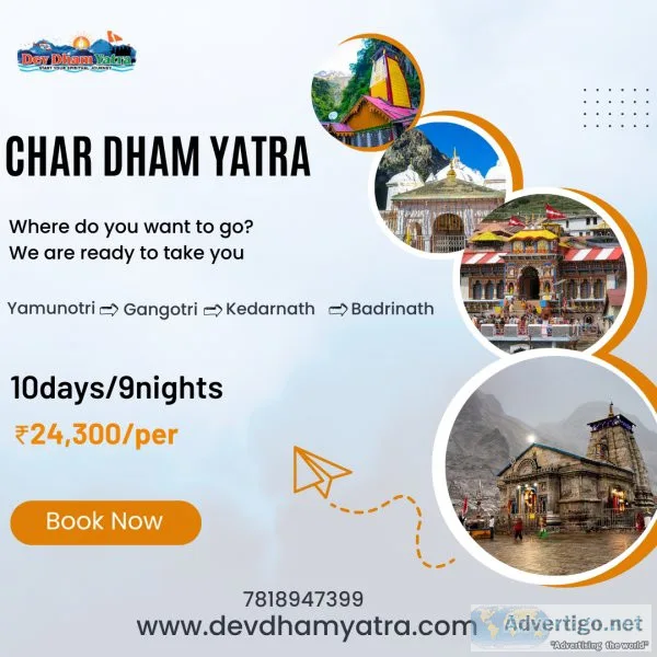 Char dham yatra package