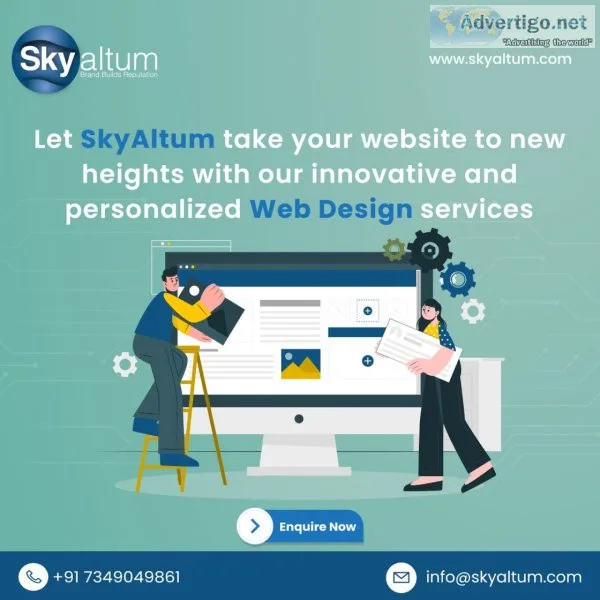Create impressive website with skyaltum best website design comp
