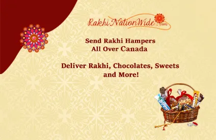 Send exquisite rakhi hampers to canada - hassle-free delivery