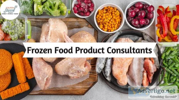 Frozen food consultants in india