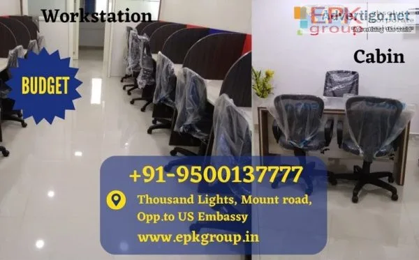 Coworking office space for rent in mount road