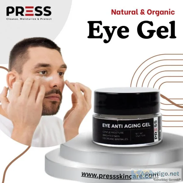 Natural eye gel for dark circles