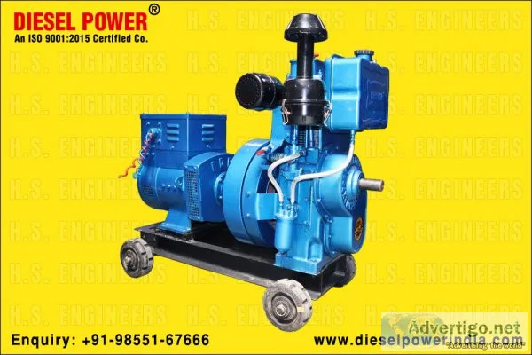 Diesel engine generators