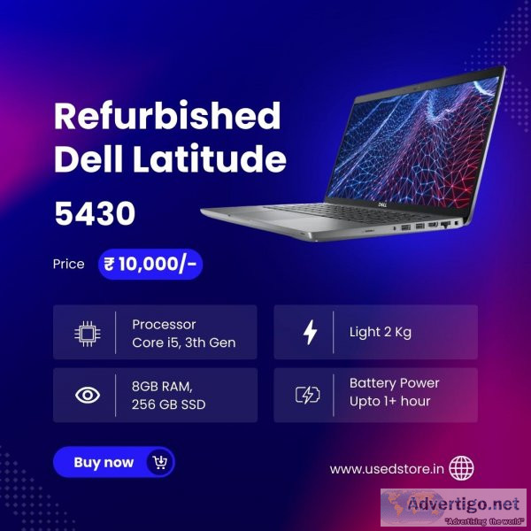 Affordable refurbished laptops and second hand laptops