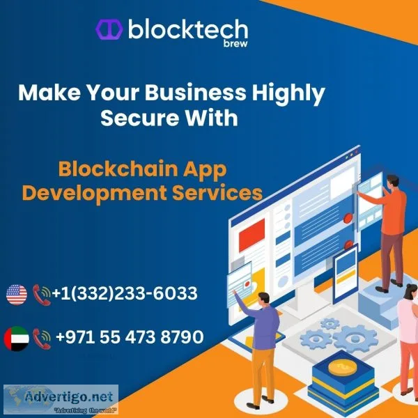 Revolutionize your business with a leading blockchain software d