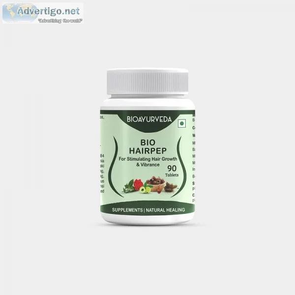 Ditch hair loss & welcome its growth with hairpep tablets