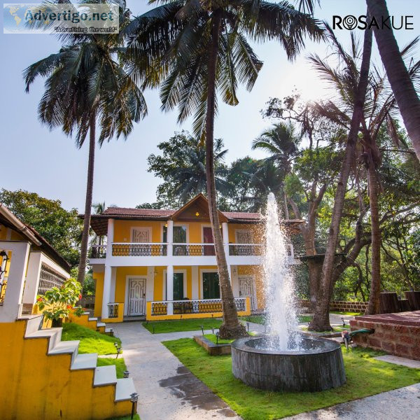 Best villas in goa | rosakue