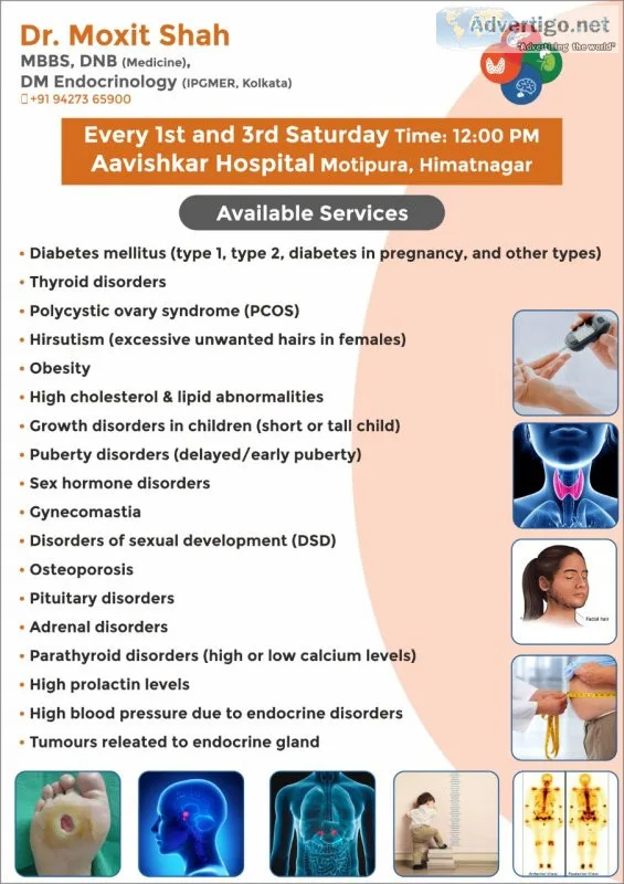 Diabetes specialist in ahmedabad - dr. moxit shah