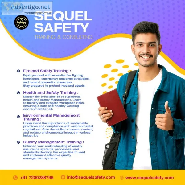 Nebosh safety course in chennai | iosh safety course - sequel sa