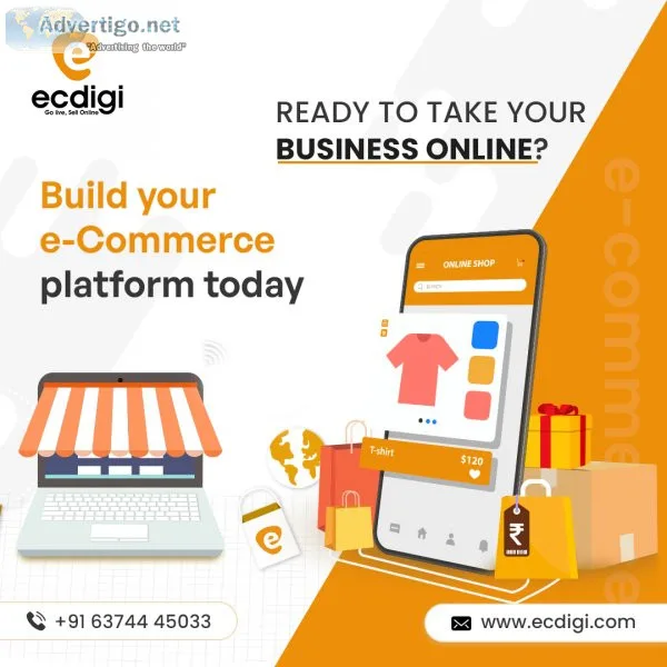 Online e-commerce store builder