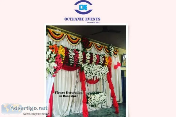 Occeanic events: elevating events with exquisite flower decorati