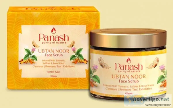 Buy ubtan face scrub at an exclusive price