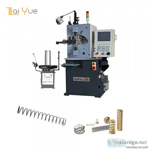 Coil spring making machine