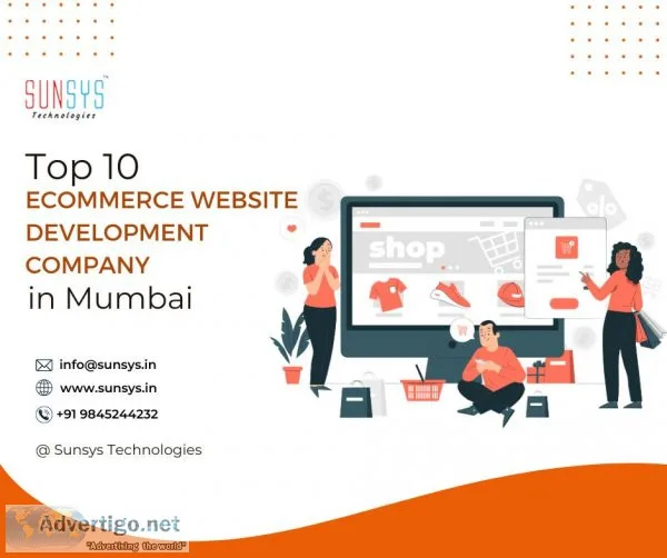 Top 10 ecommerce website development company in mumbai