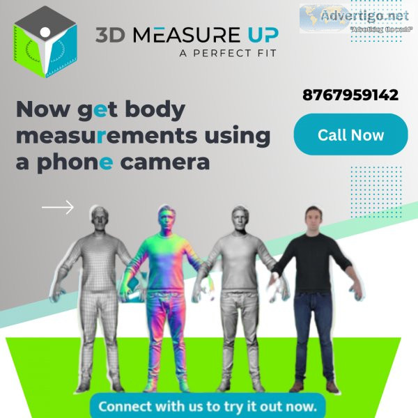App scan body | 3d measure up