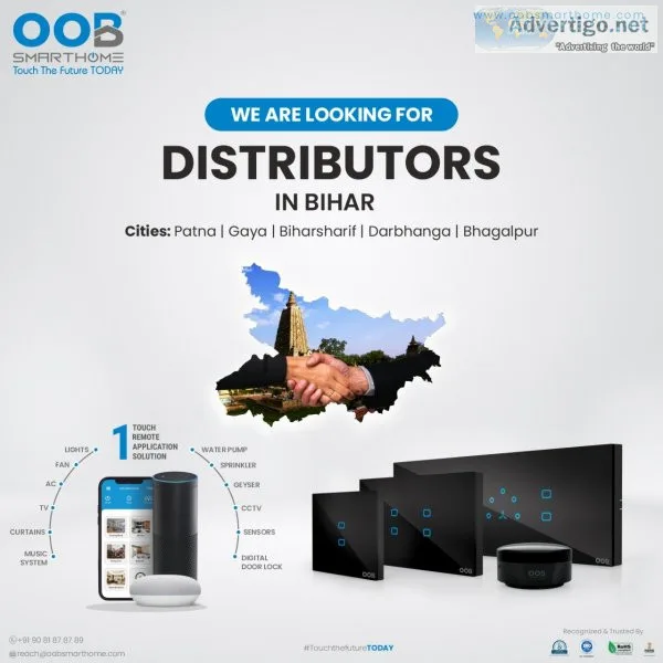 Oob smarthome we are looking for distributor #bihar #india #smar