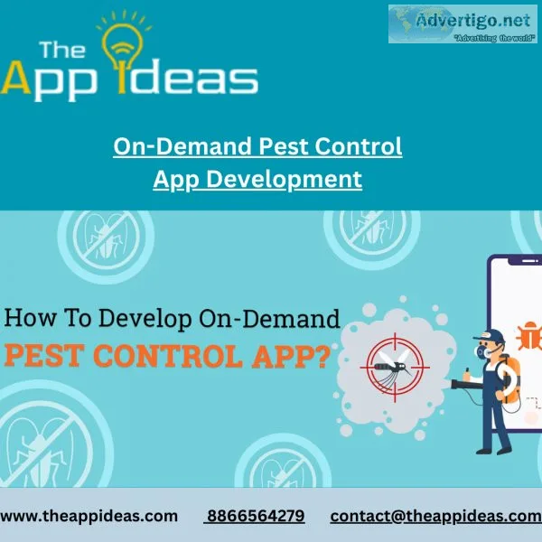 On demand pest control app development - the app ideas
