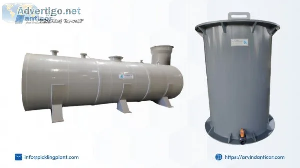Horizontal and vertical chemical storage tanks: differences