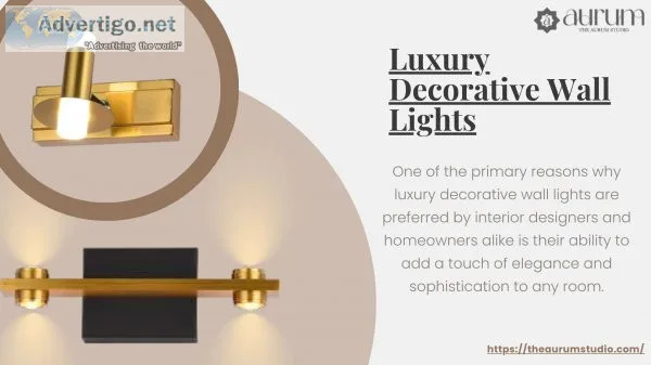 Luxury decorative wall lights| designer fans