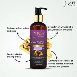 Juvia essentials: wide range of natural beauty products(gold rad