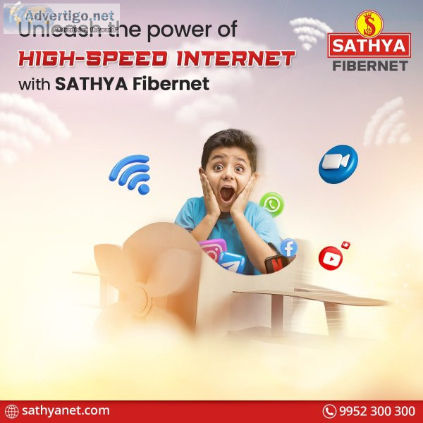 Internet service provider in madurai | sathya fibernet