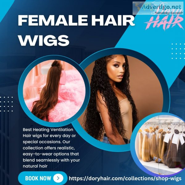 Female high-quality hair wigs for every occasion in uk