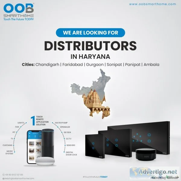 Oob smarthome we are looking for distributor #haryana #india #sm