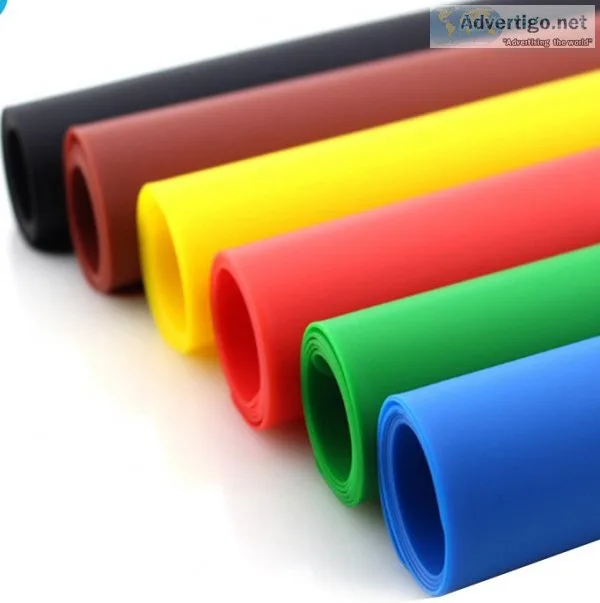 Silicone rubber sheets
