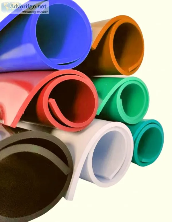 Silicone rubber sheets