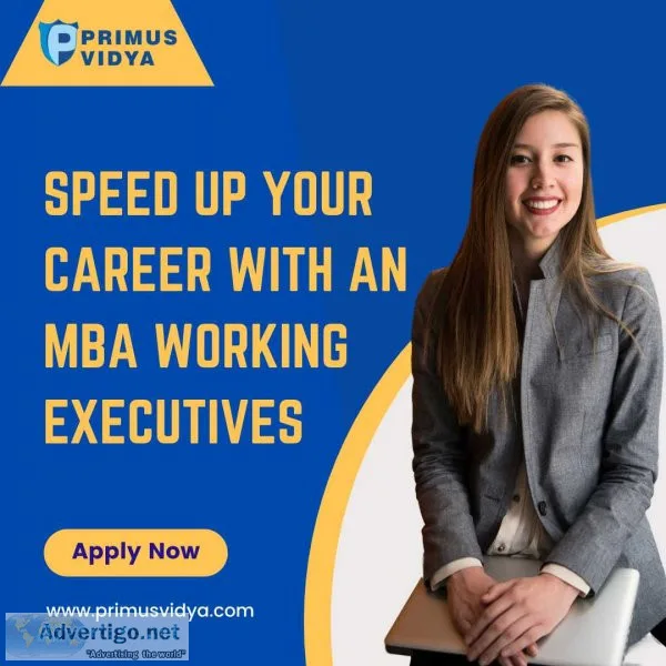 Speed up your career with an mba working executives