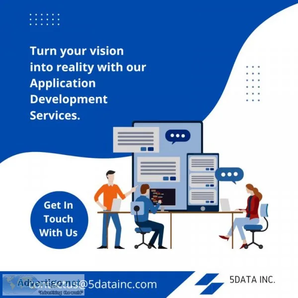 Excellent application development company | 5data inc, usa
