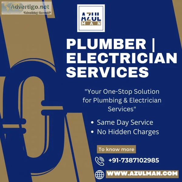 Electrician and plumber services