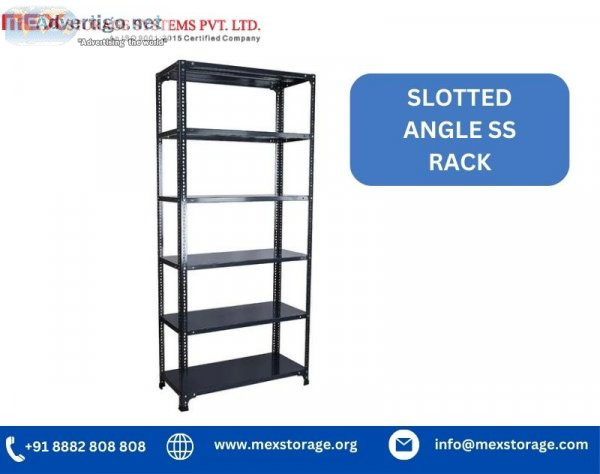 Slotted angle ss rack
