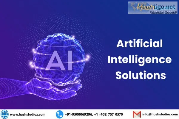 Artificial intelligence solutions | hashstudioz technologies inc
