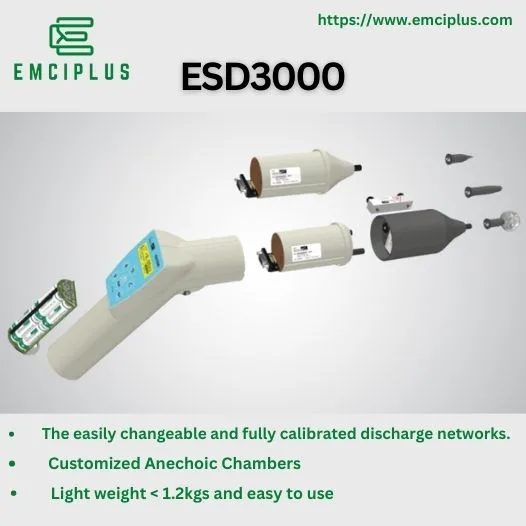 Get the best handheld esd simulator, esd3000 from emci plus