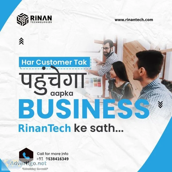 Rinan technologies is web development company in jaipur