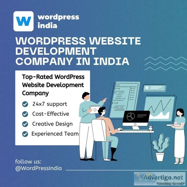 Wordpress website development company in india