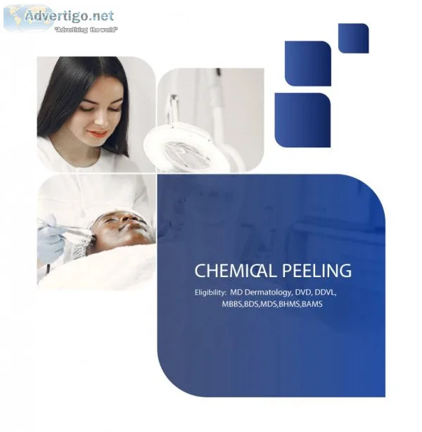 Certificate in chemical peeling courses