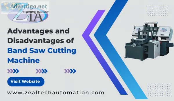 Advantages and disadvantages of band saw cutting machine