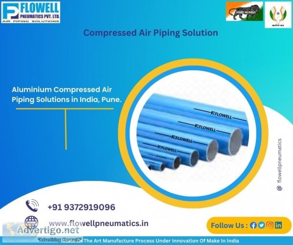 Compressed air piping manufacturer i flowell pneumatics
