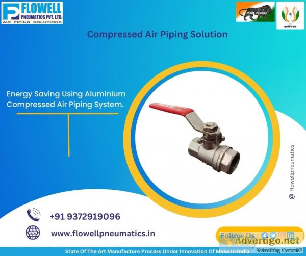 Compressed air piping manufacturer i flowell pneumatics