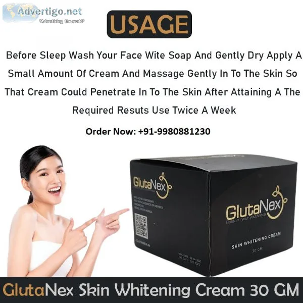 Glow with glutanex: face moisturizer for oily skin