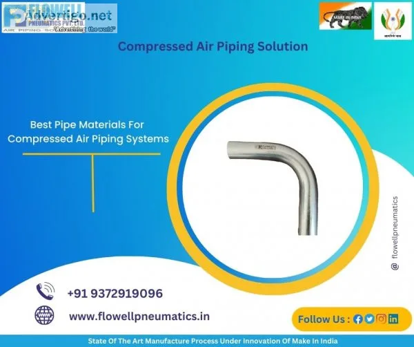 Compressed air piping manufacturer i flowell pneumatics