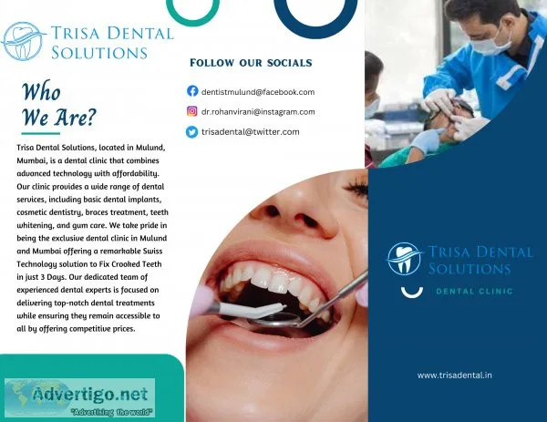 Root canal treatment in single seating in mulund  : visit now