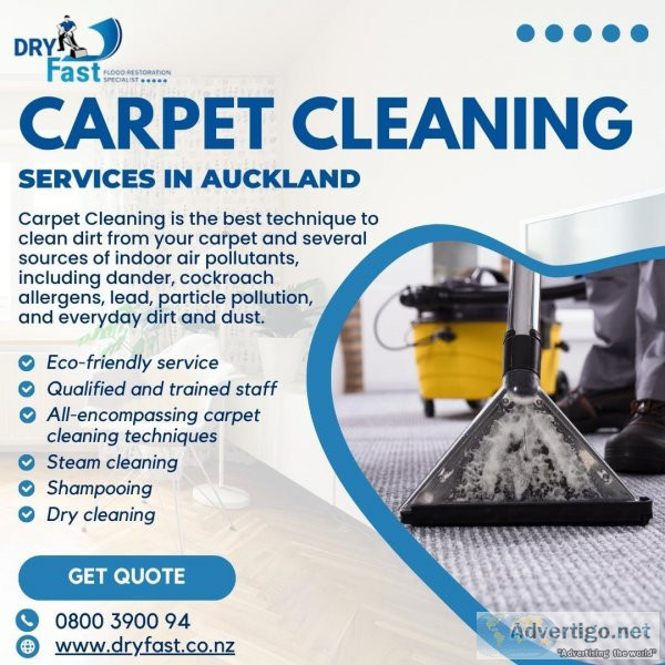 Carpet cleaning services in auckland by dry fast cleaning servic