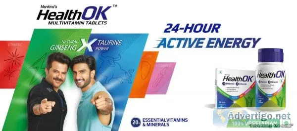 Health ok tablet benefits: energise and support well-being