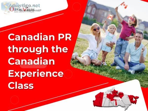 Canadian pr through the canadian experience class