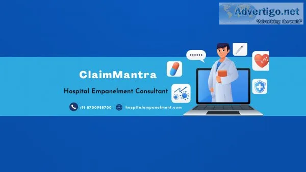Get the best hospital empanelment consultant at claimmantra