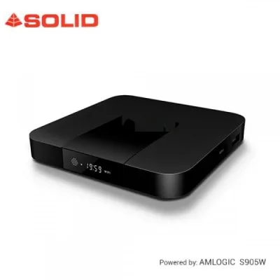 Solid 1002 android 4k, h265 amlogic s905w android tv box